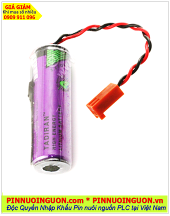 Tadiran TL-5903 (Zắc nâu); Pin nuôi nguồn PLC Tadiran TL-5903 LITHIUM 3.6v AA2400mAh chính hãng